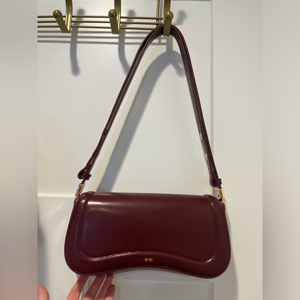 JW Pei Joy Faux Leather bag, brand new without tags NWOT Deep Claret